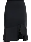 TOM FORD asymmetric draped skirt - Black