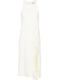 Erika Cavallini stretch-design dress - White