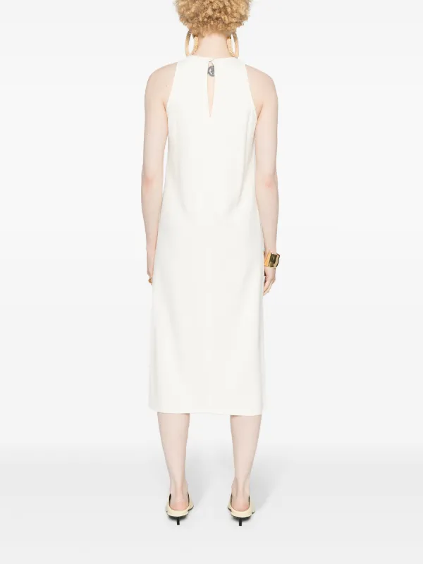 Erika Cavallini Stretch-design Dress - White Erika Cavallini Stretch-design Dress - White