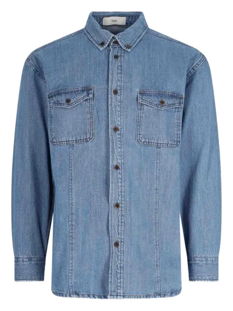 DUNST double-pocket denim shirt