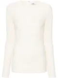 ISABEL MARANT Floride jacquard top - Neutrals