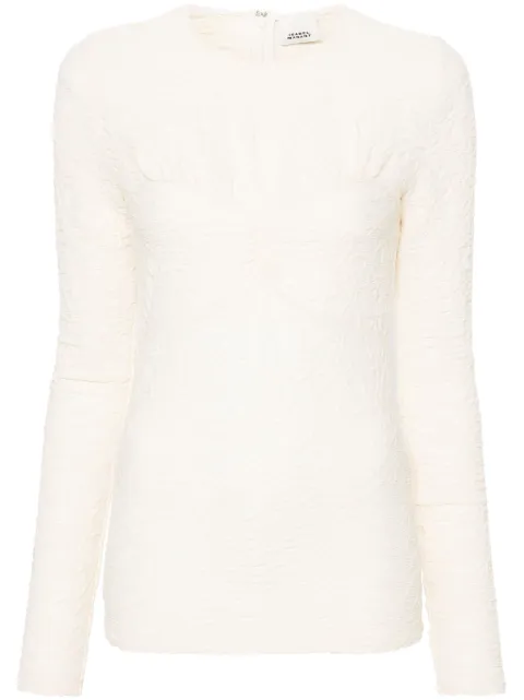 ISABEL MARANT Floride Top aus Jacquard