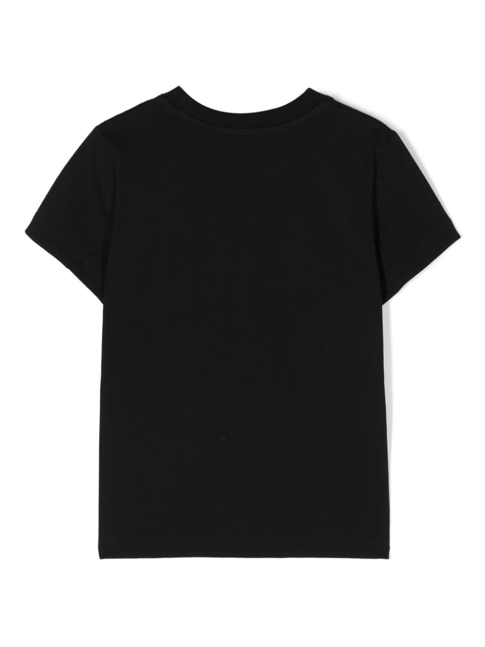 Moschino Kids T-shirt met print Zwart