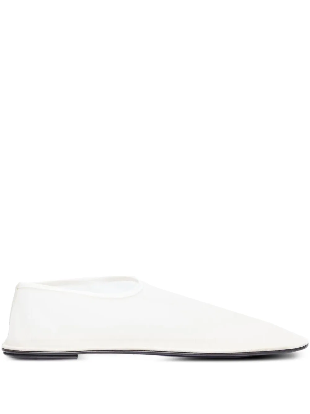 The Row sock-style mesh ballet flats | White | Image 1