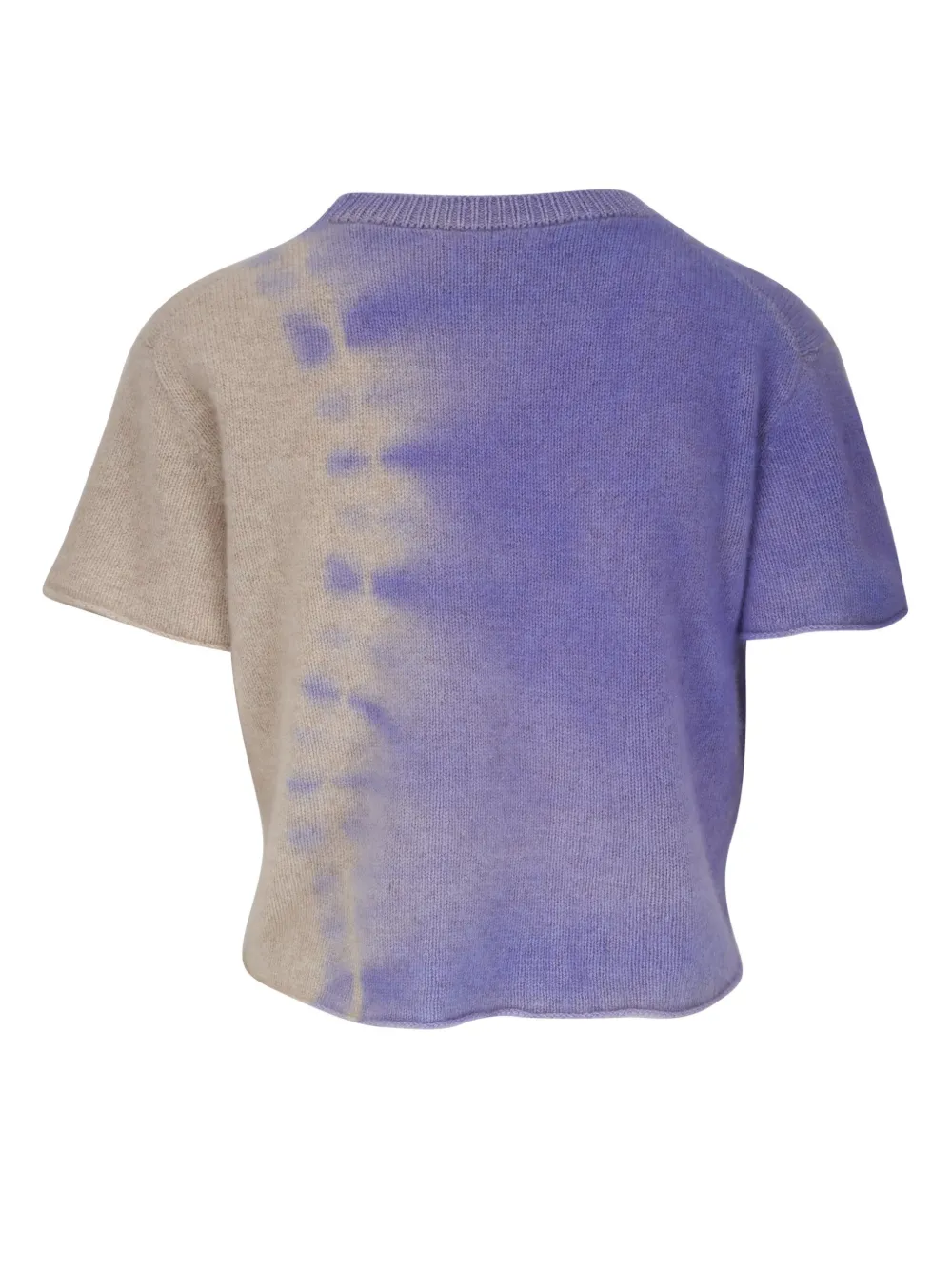 The Elder Statesman Kasjmier T-shirt met tie-dye print - Paars