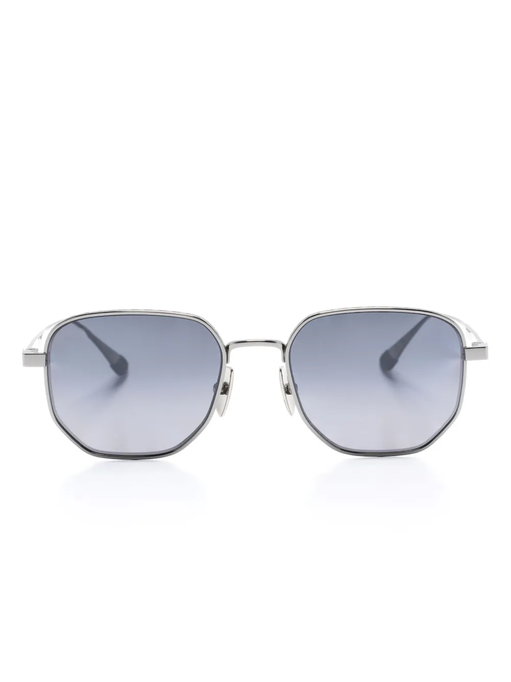 Maui Jim Lewalani geometric-frame sunglasses | Silver | Image 1