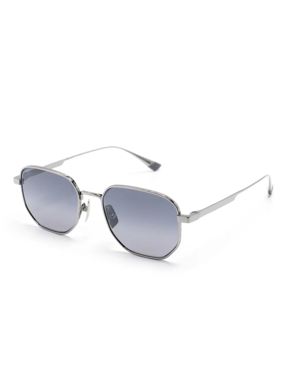mauijim Maui Jim Lewalani zonnebril met geometrisch montuur - Zilver