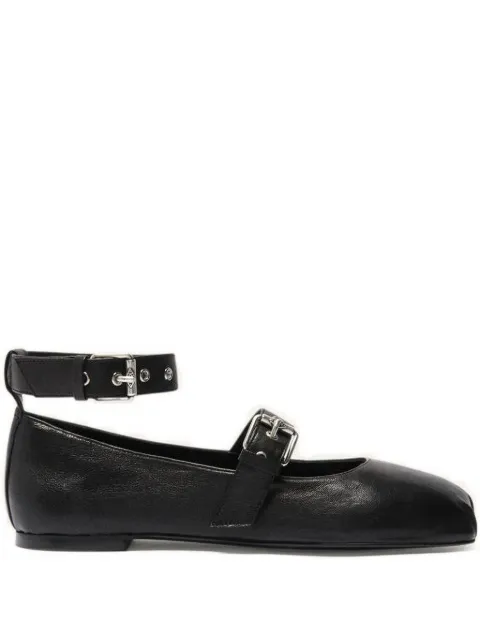 Ba&Sh Canya buckle-strap ballet flats