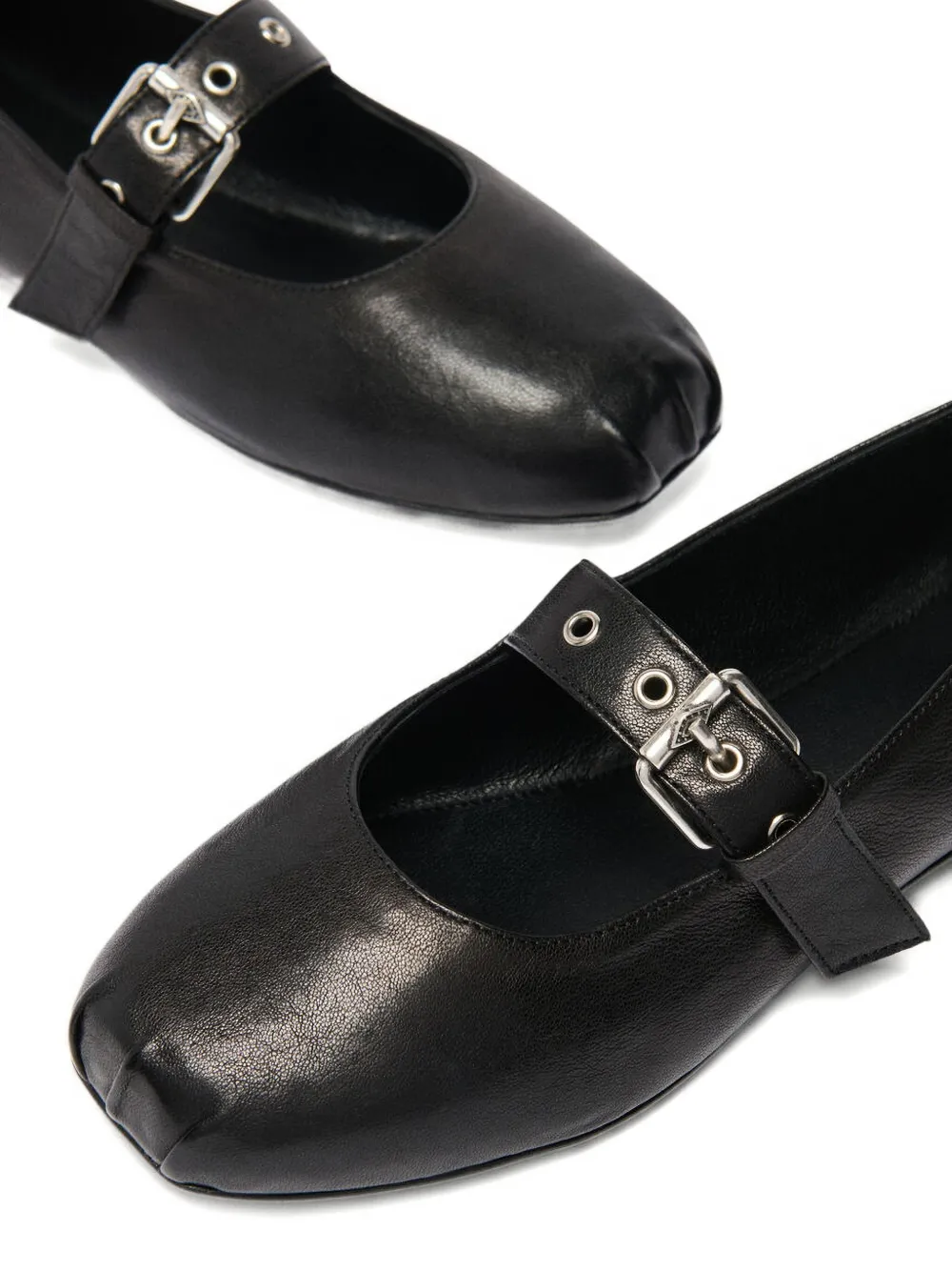 Ba&sh Canya Buckle-strap Ballet Flats In Multi
