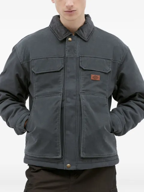 DICKIES logo-patch jacket