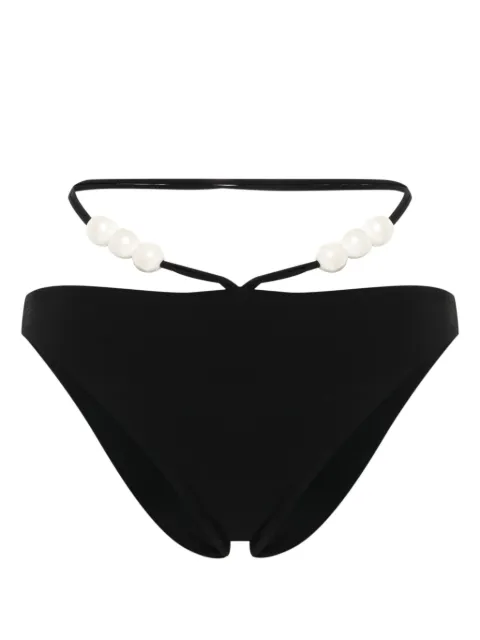Magda Butrym beaded halterneck bikini top