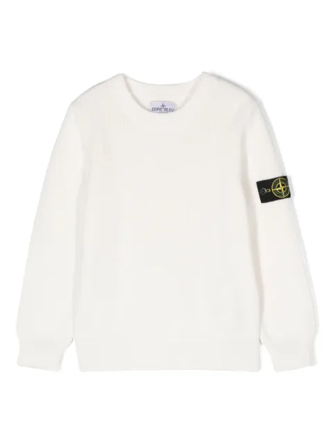 Stone Island Junior Maglione con motivo Compass