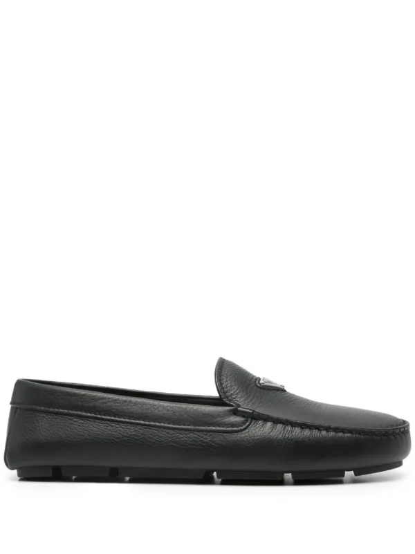 Prada saffiano leather loafers sale