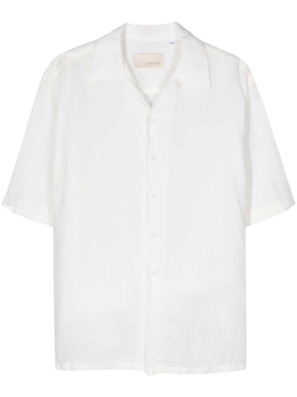 Costumein Robin linen shirt - Bianco