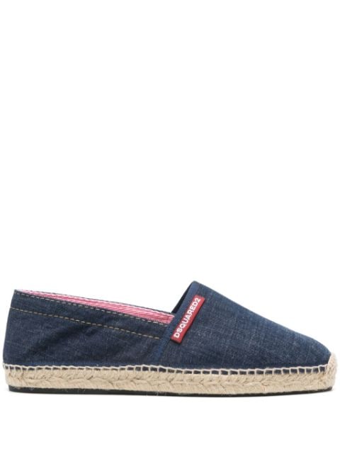 Dsquared2 alpargatas de mezclilla slip-on