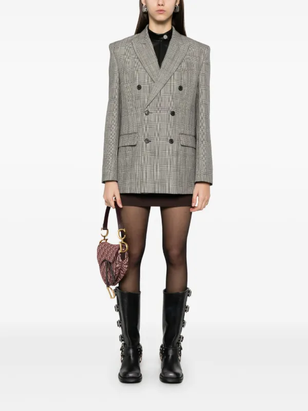 WARDROBE.NYC チェック ジャケット | ニュートラル | FARFETCH JP