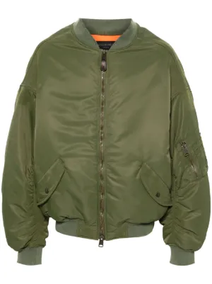 Balenciaga windbreaker womens olive online