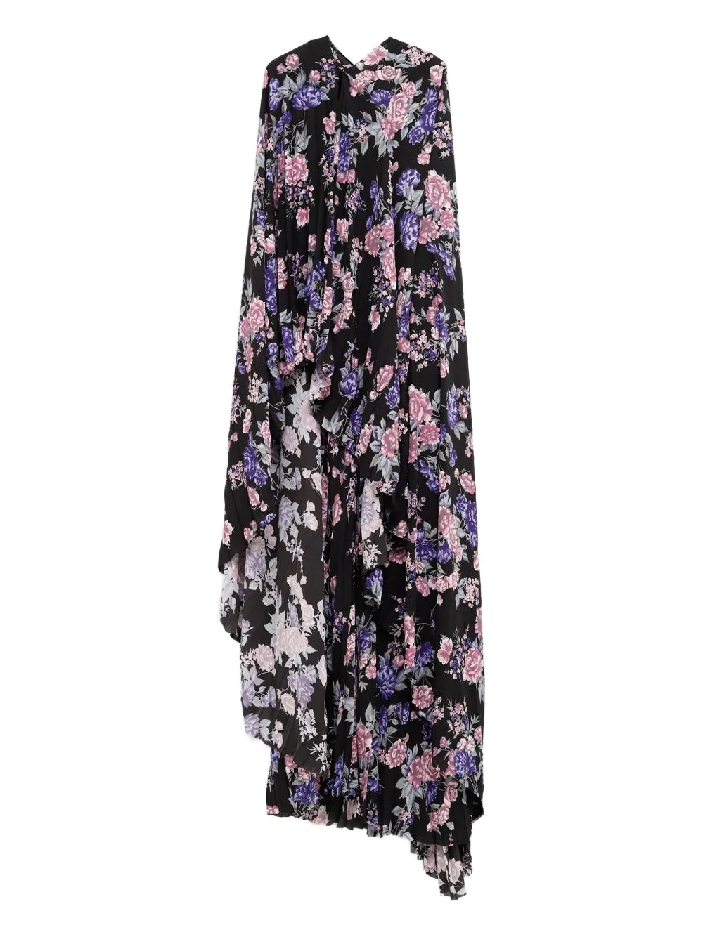 Balenciaga floral-print pleated maxi dress | Evening Dresses | Image 2