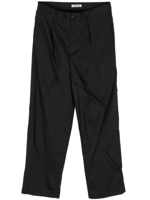 Undercover seamed straight-leg trousers