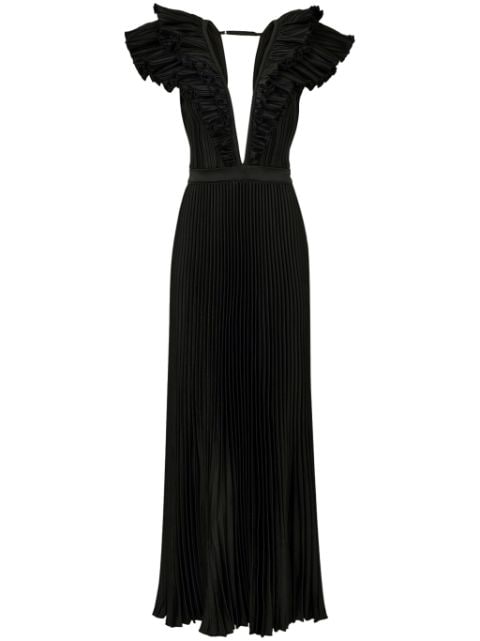 L'IDÉE Tuileries pleated gown