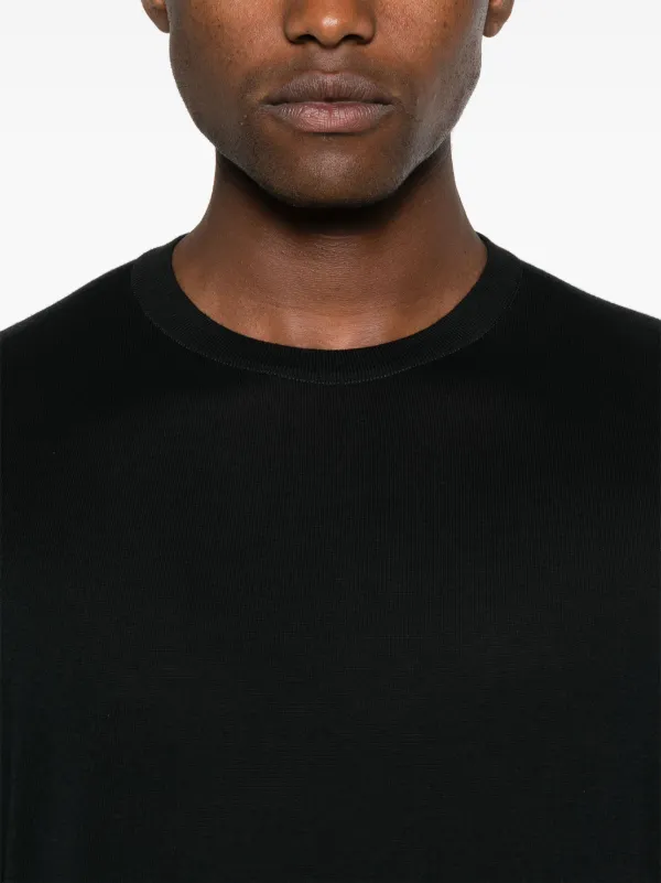 John Smedley Kempton ニットTシャツ | ブラック | FARFETCH JP