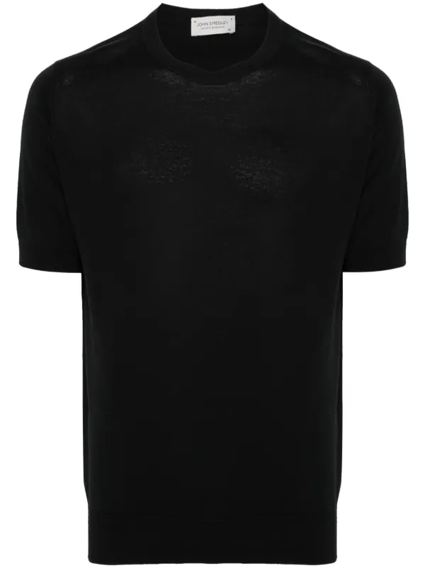 Tシャツ・カットソー JOHN SMEDLEY Kempton t-shirt Kempton - John Smedley's Sea Island Cotton T-Shirt | John