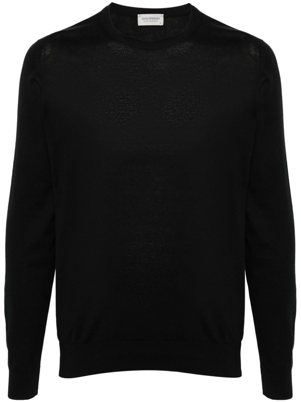 John Smedley Rowland Cotton Jumper In Black