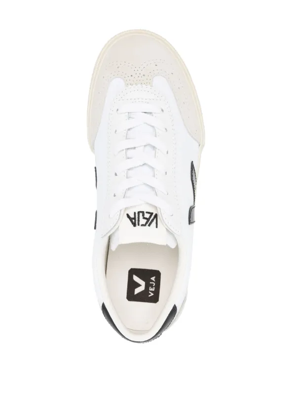 VEJA V-10 Panelled Sneakers | White | FARFETCH