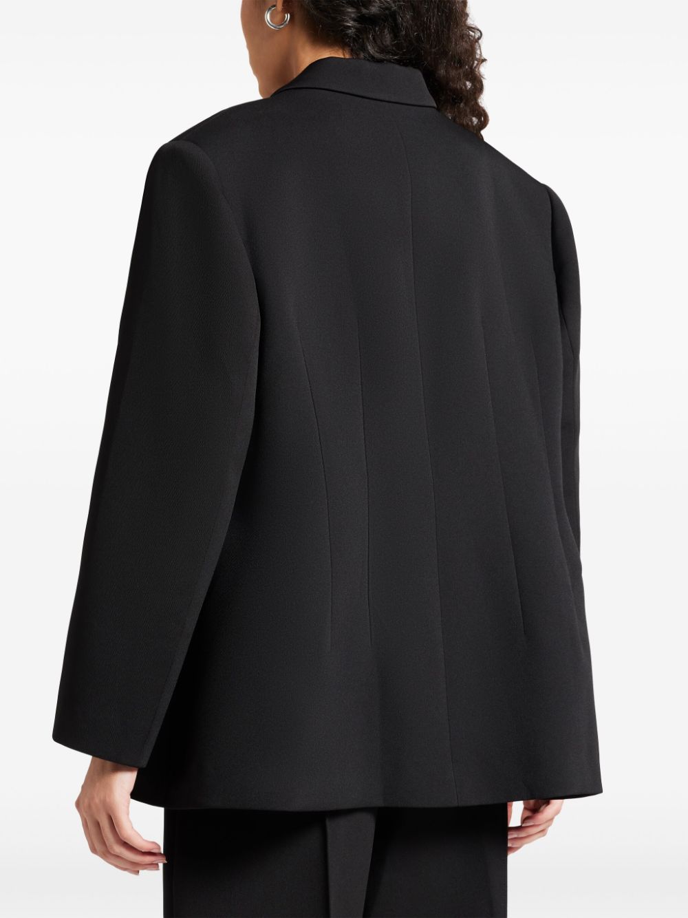 Shop Chats By C.dam Vauban Blazer In Black