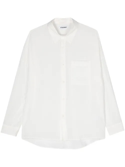Chemise à effet froissé - Attachment - Modalova