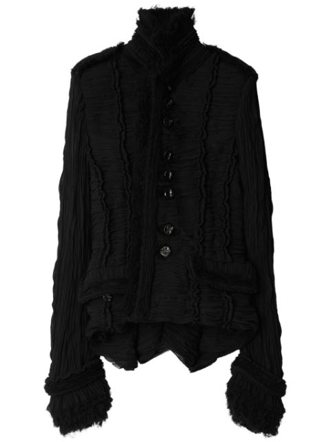 Burberry pleated silk jacket Women