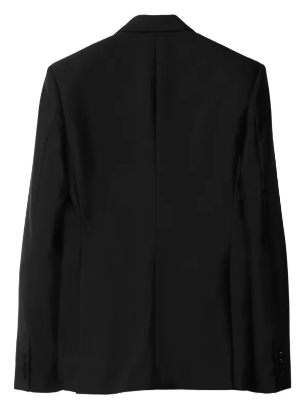 Burberry wool-blend Blazer | Black | FARFETCH