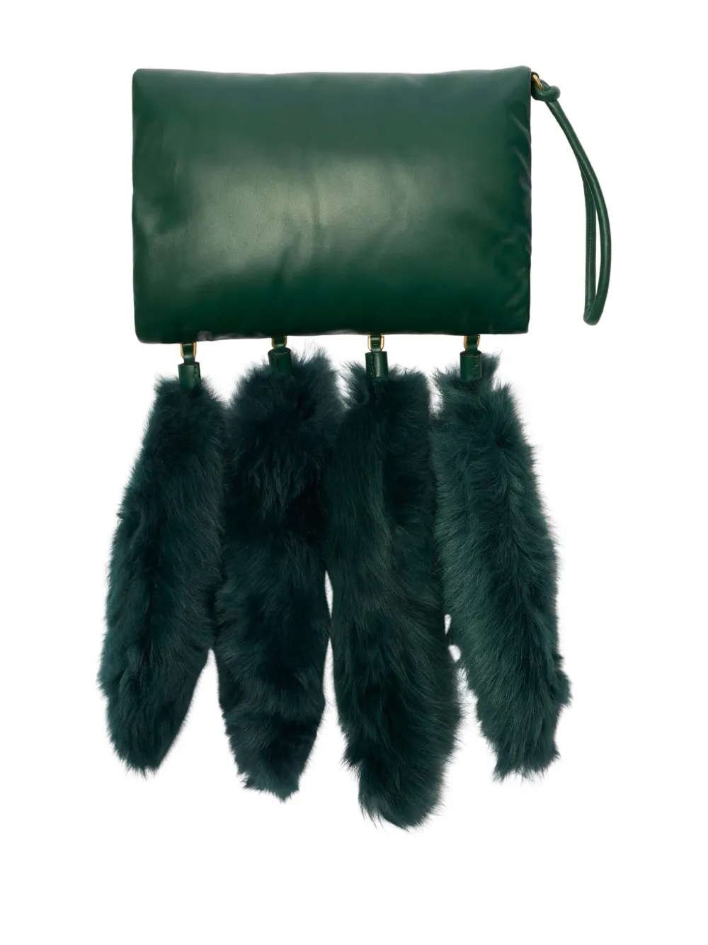 Burberry Tas met pofmouwen Groen