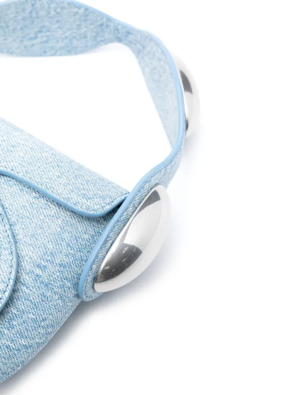 Alexander Wang Dome Leather Mini Bag | Blue | FARFETCH