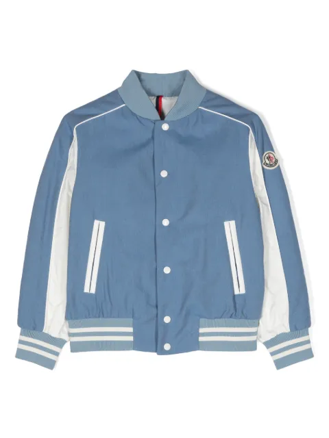 Moncler Enfant Kobby denim bomber jacket
