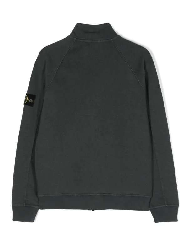 Stone Island Junior コンパスパッチ スウェットシャツ | グレー 