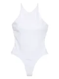 Mugler Corseted one-piece swimsuit - White