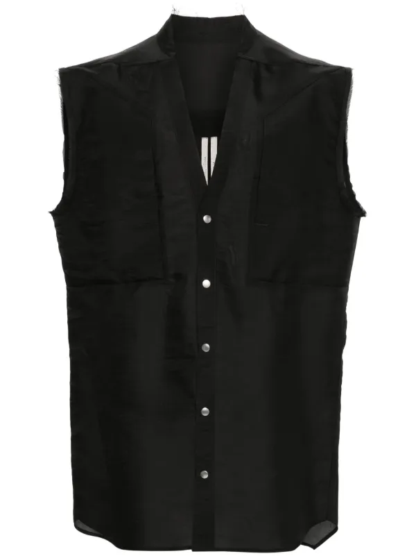 ジャケット RICK OWENS TAILORED WOOL VEST RICK OWENS | SEALED VEST