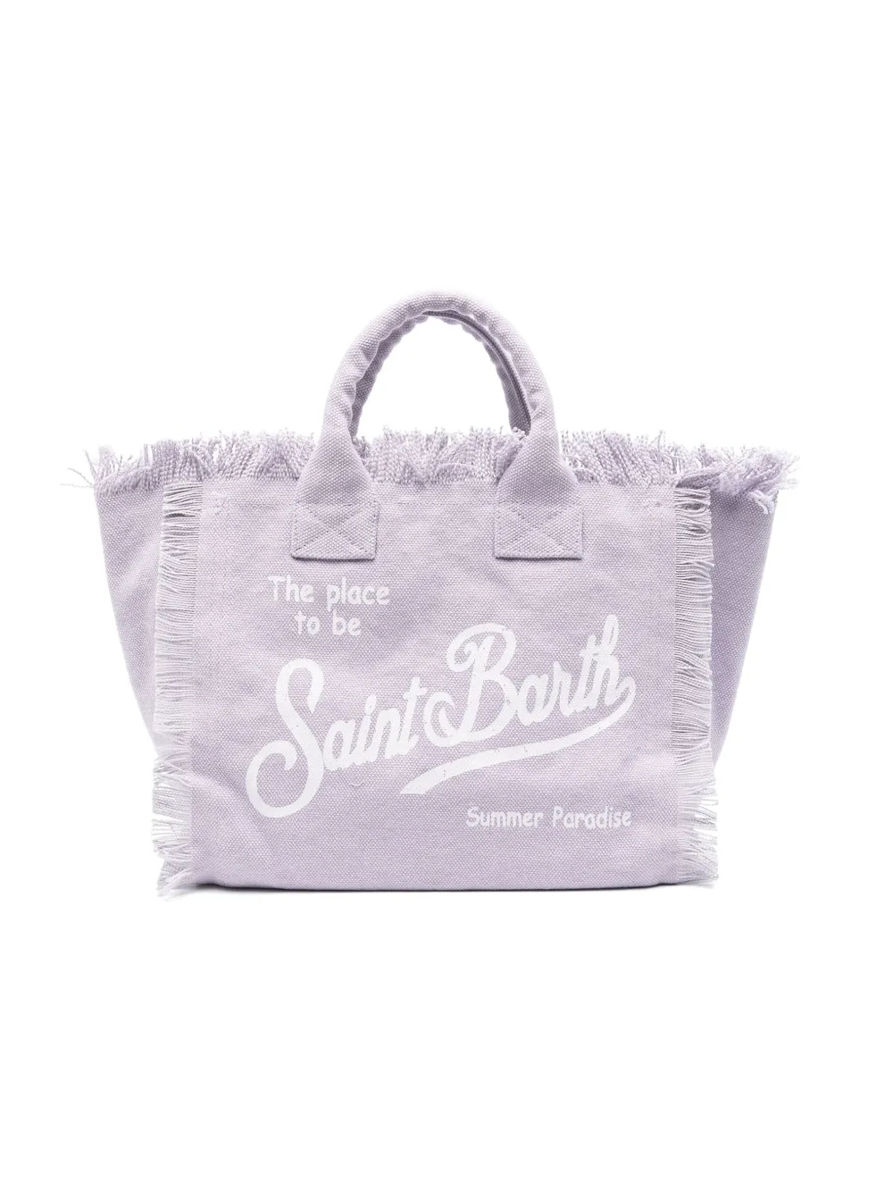 Shop Mc2 Saint Barth Colette Beach Bag In Purple