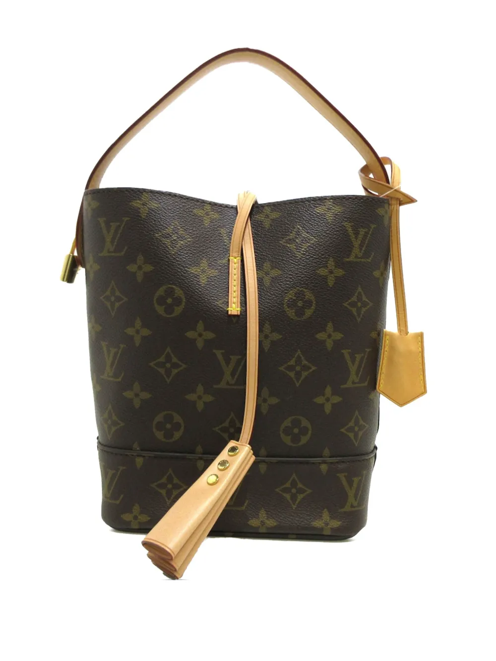 Louis Vuitton Pre-Owned 2013 Petit bucket-tas - Bruin