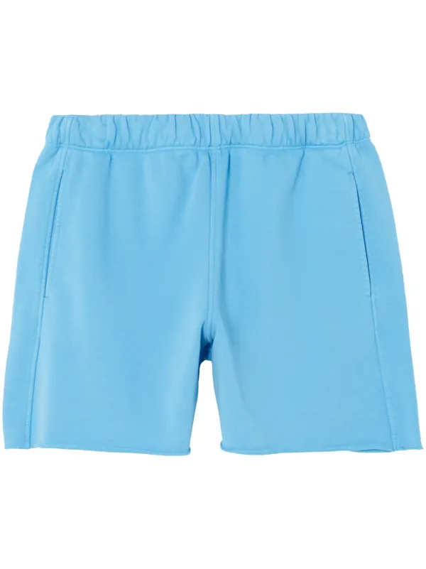 Blue cotton shorts hotsell