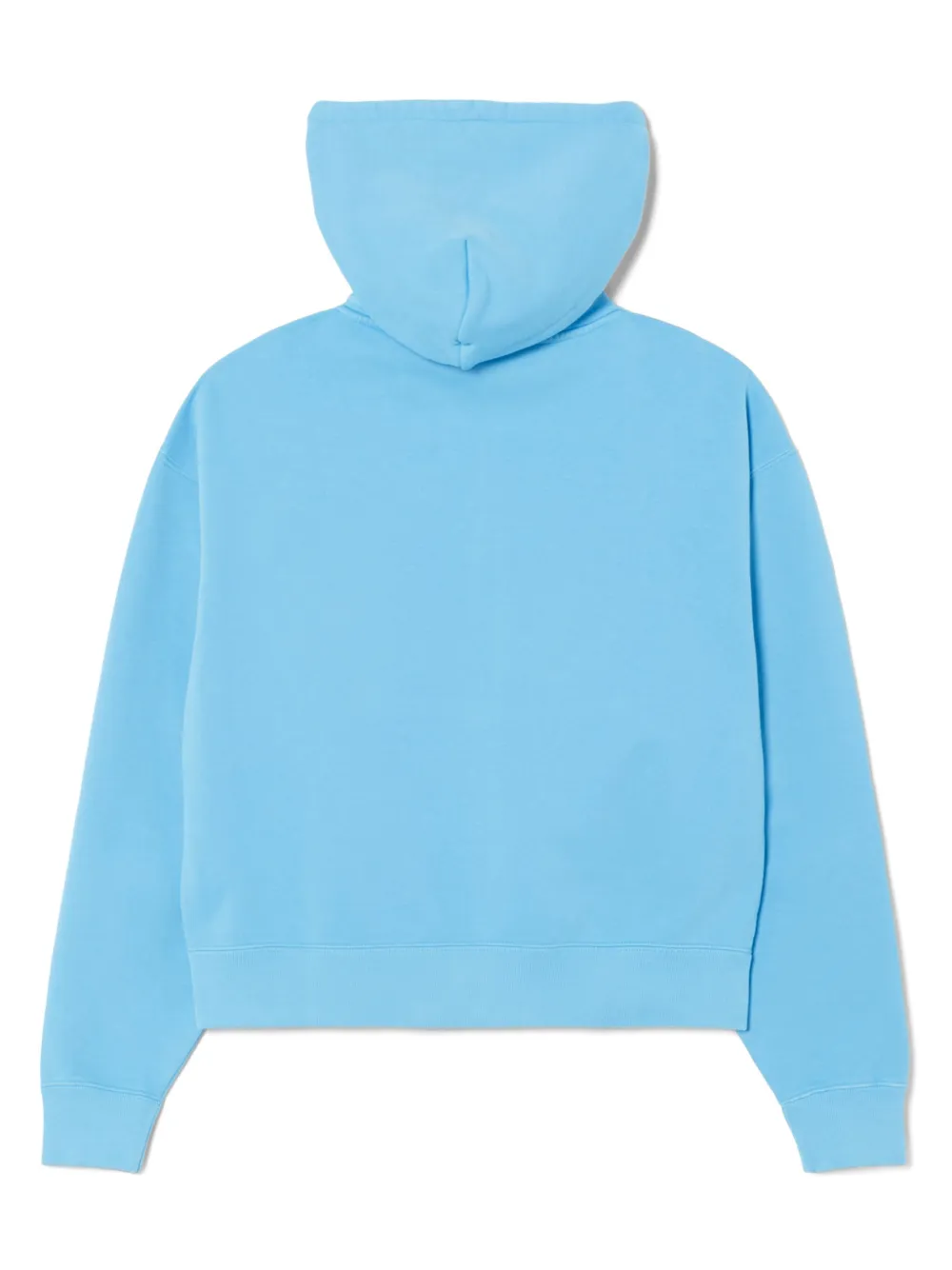 Shop Re/done Zip-up Cotton Hoodie In Blue