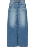 RE/DONE mid-rise wide-leg jeans - Blue