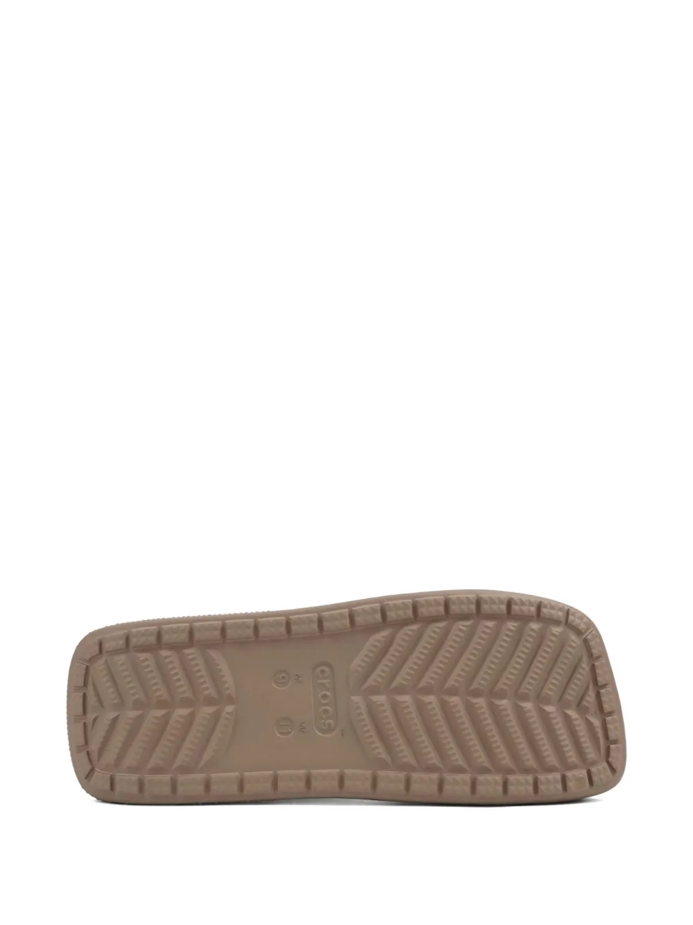 Crocs Blunt Toe muiltjes Beige