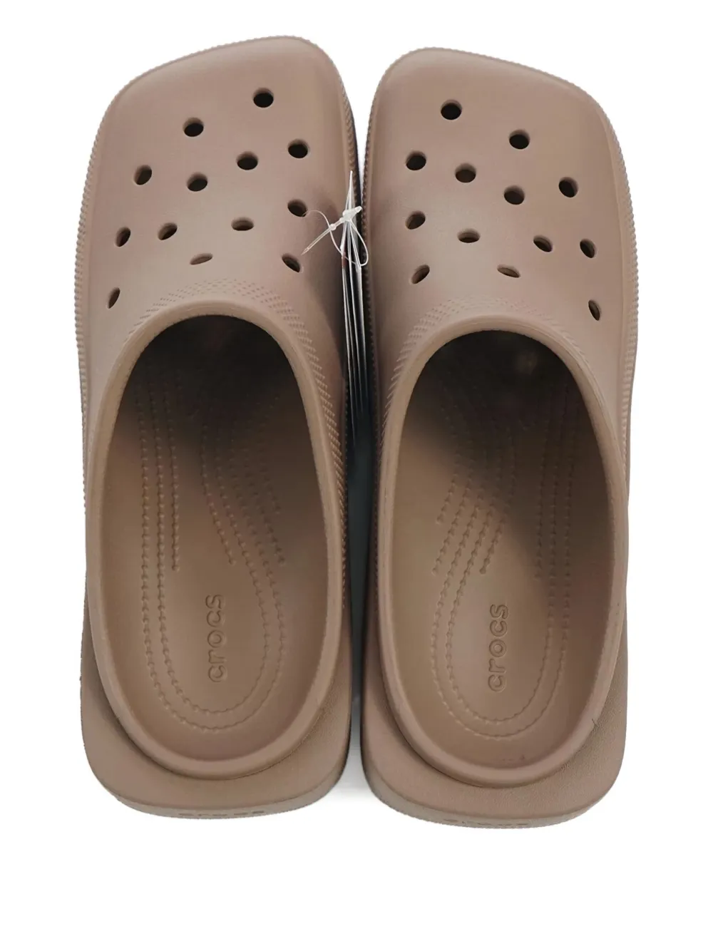 Crocs Blunt Toe muiltjes Beige