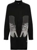 Rick Owens Jumbo cotton shirt jacket - Black