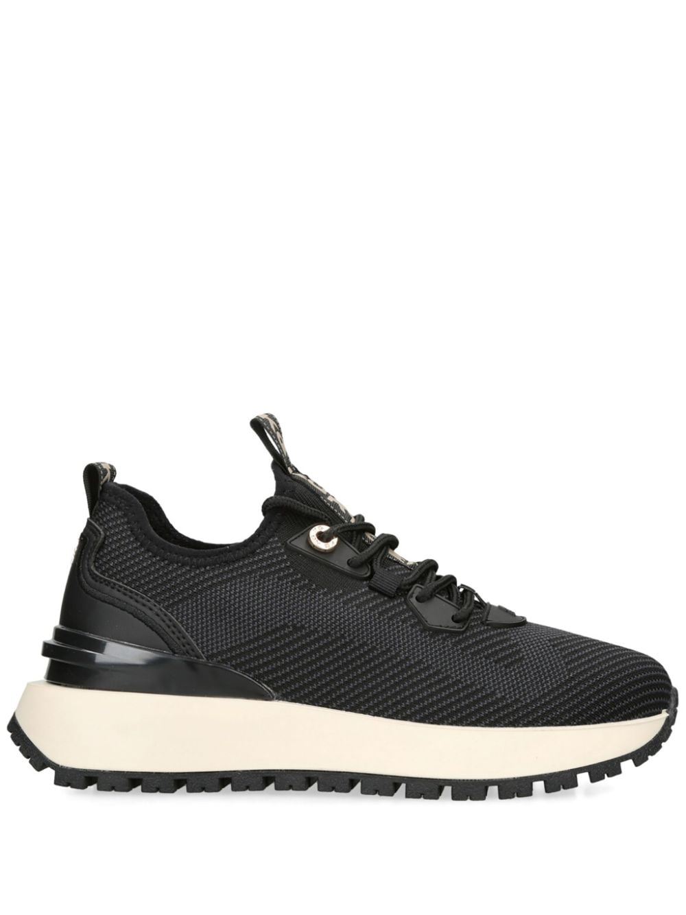 Image 1 of KG Kurt Geiger Louisa knit-panel sneakers