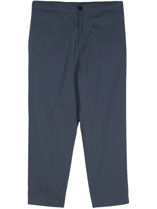 Pantalon en coton à coupe fuselée - Costumein - Modalova