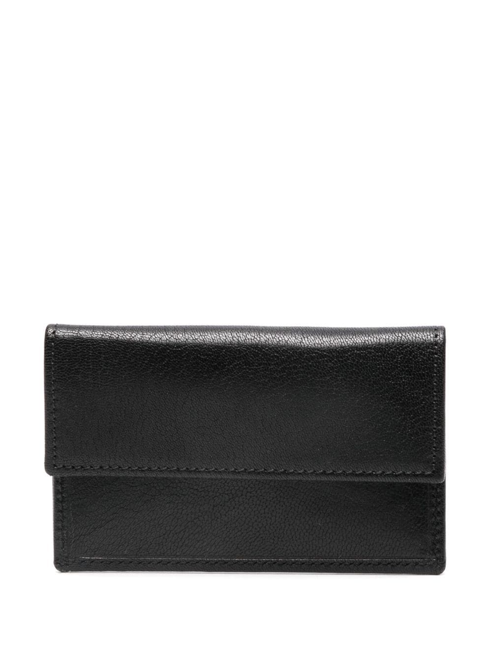 The Row Portacarte Two Card Case - Nero