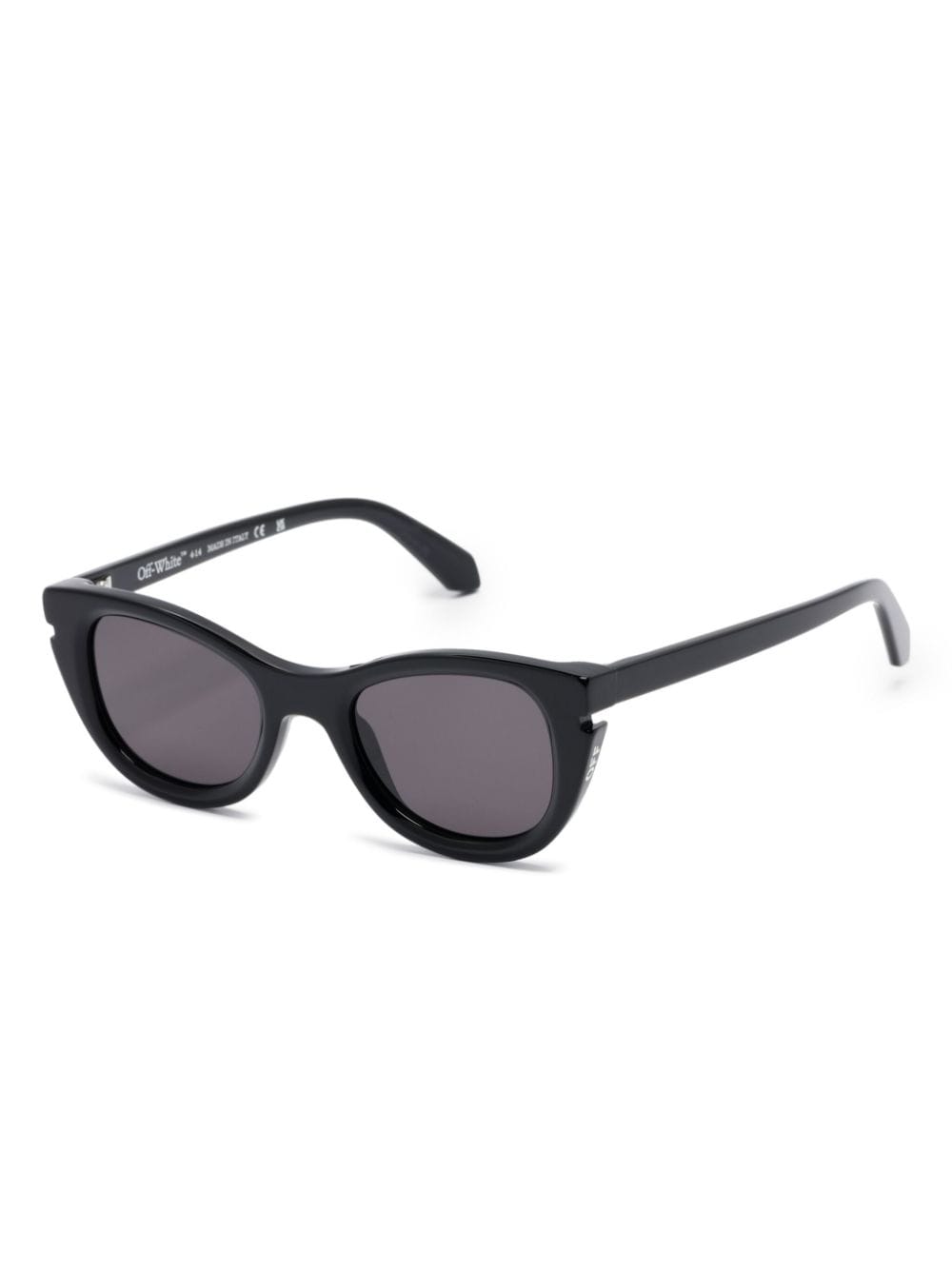 Off-White Boulder zonnebril met cat-eye montuur - Zwart